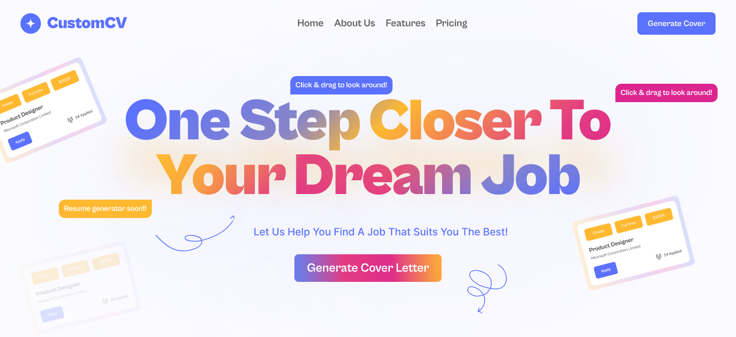 Média CustomCv - Personnalisation de lettre de motivation sans effort 6