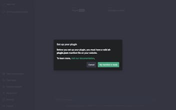 GPT Plugin Builder gallery image