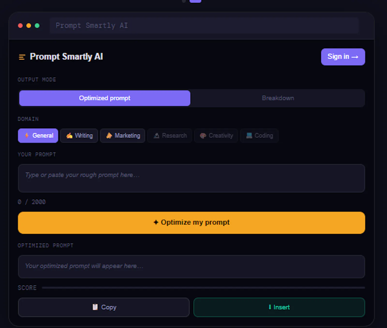 Prompt Smartly AI screenshot 3