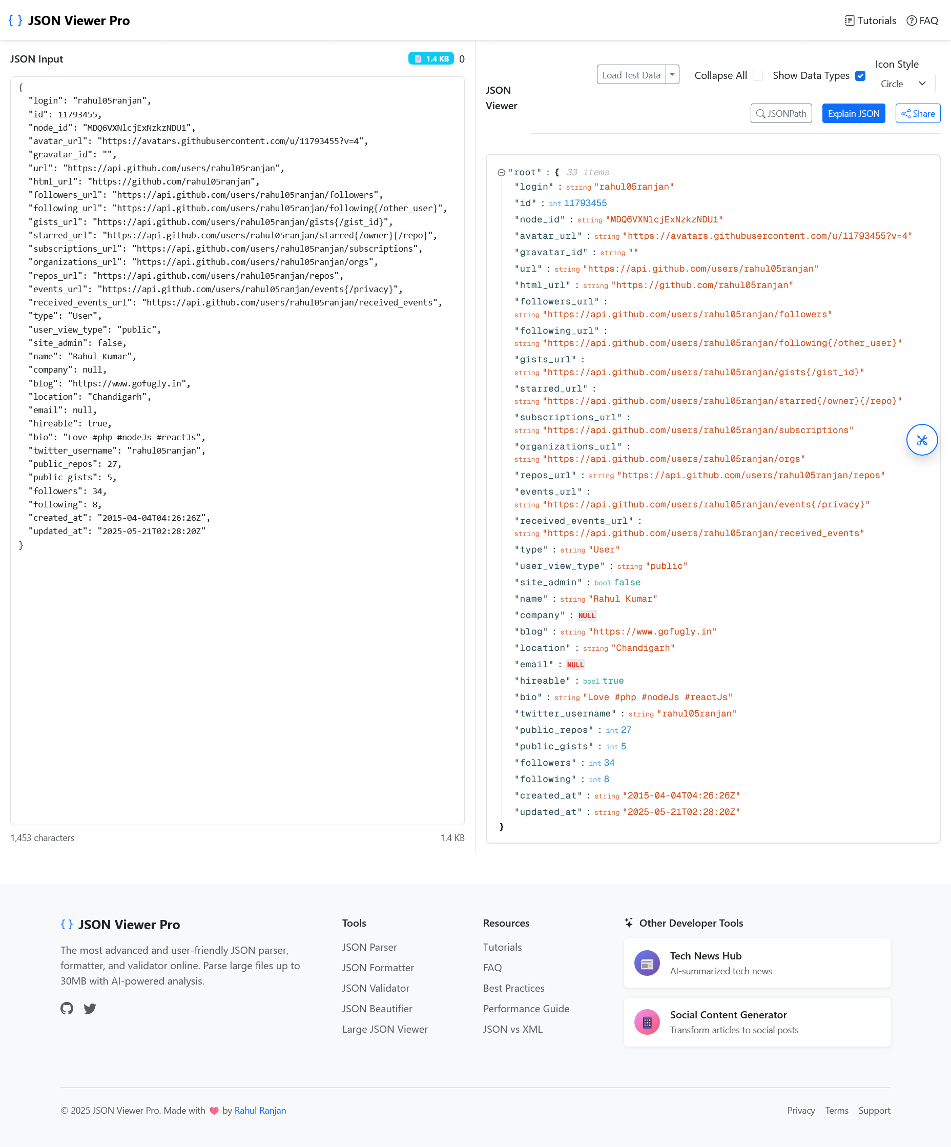 Json Viewer gallery image