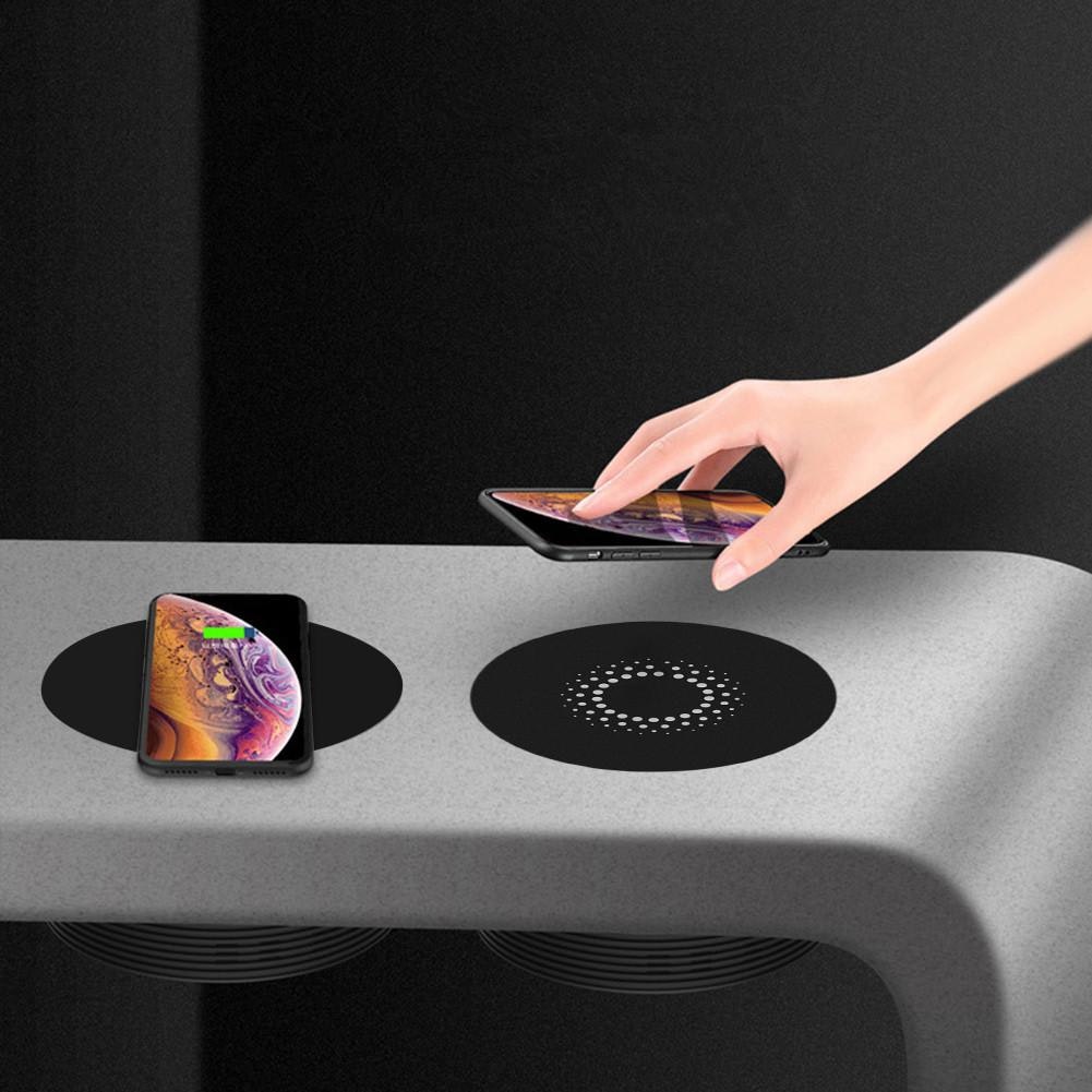Invisible Wireless Charger Easily turn any furniture into a Qi