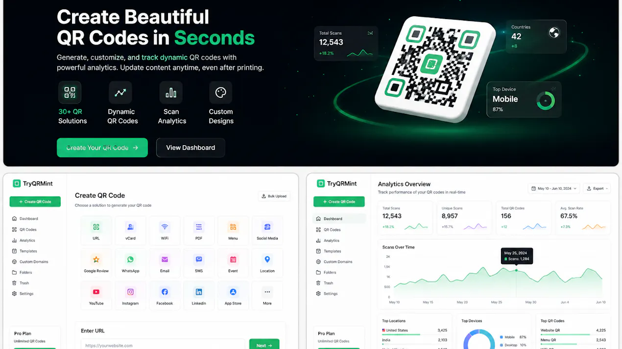 TryQRMint product