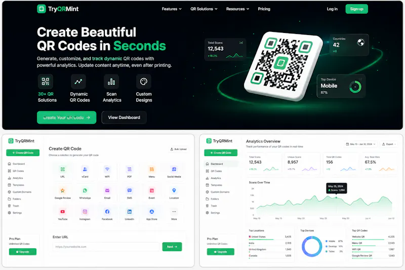 TryQRMint screenshot 1