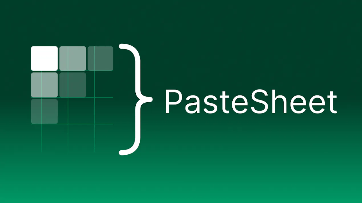 PasteSheet product