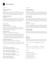 Universal Resume Template gallery image
