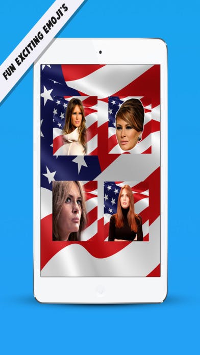 Melania Trump Emoji Stickers media 2