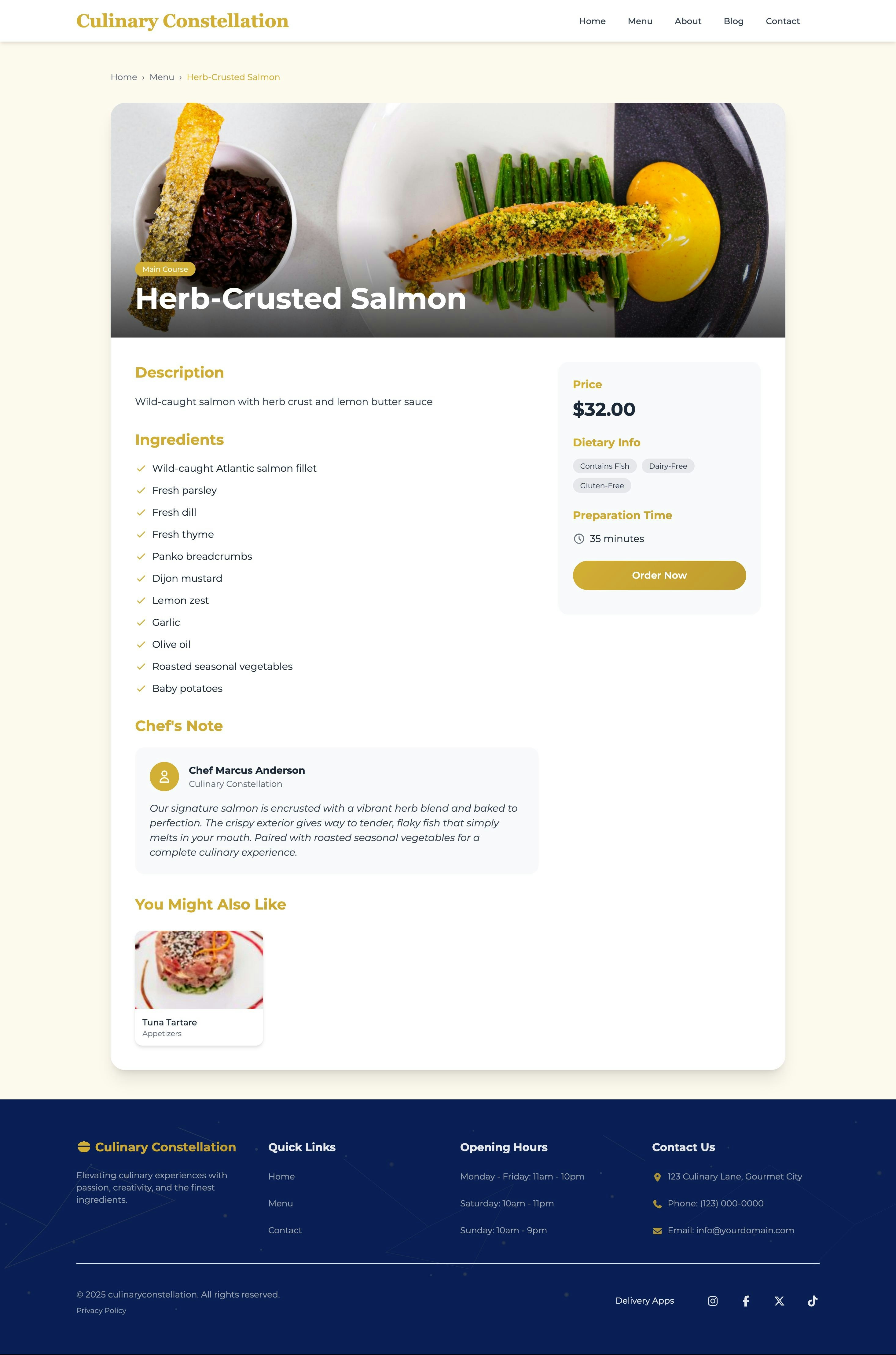 Culinary Constellation gallery image