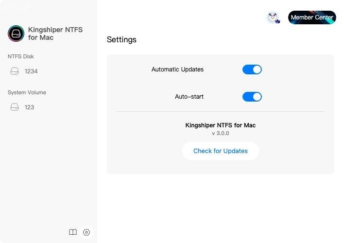 Média Kingshicher NTFS - Vous aider à lire et à écrire des lecteurs NTFS sur votre Mac 3