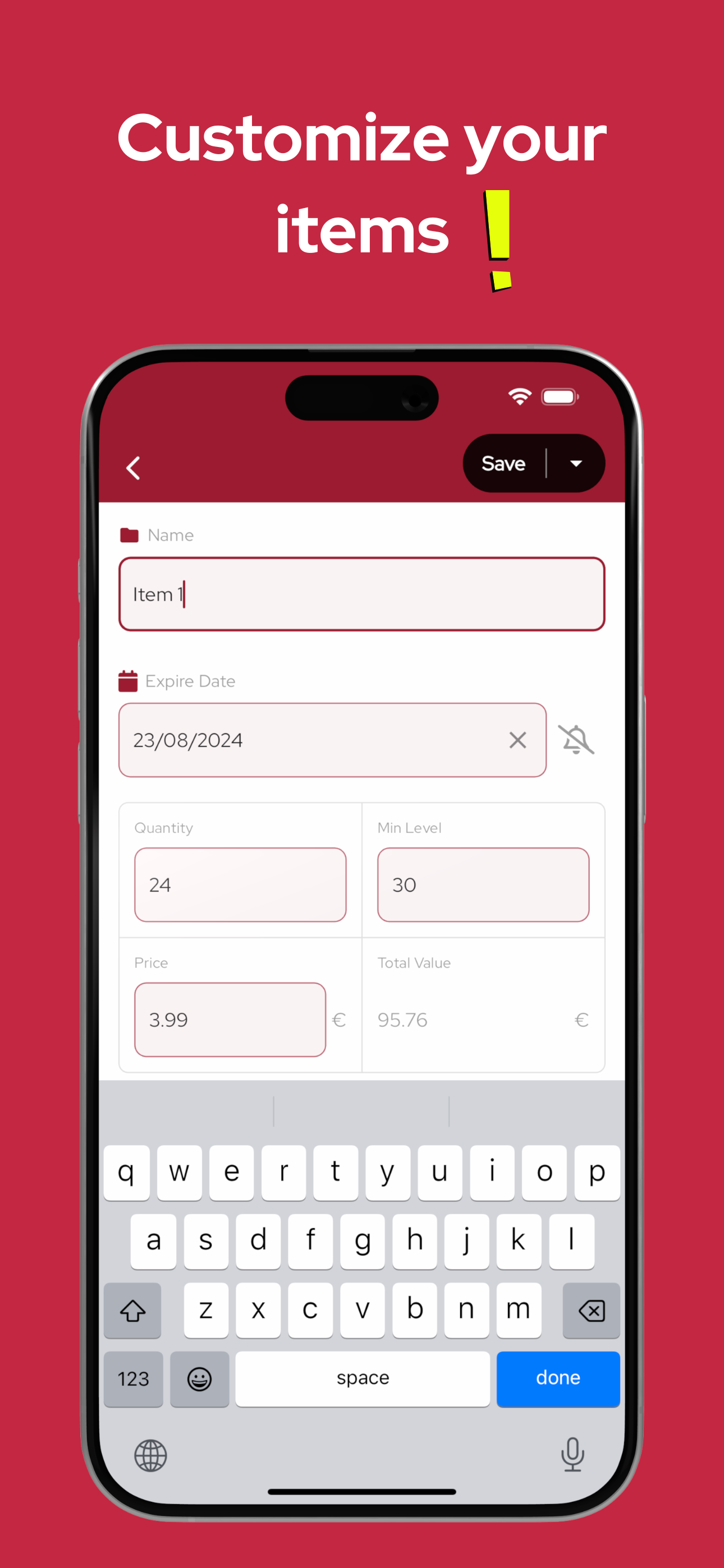 Inventar Tracker media 3