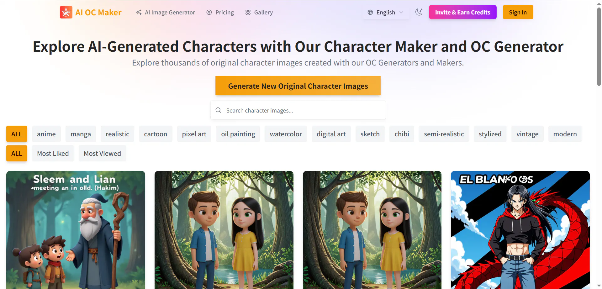 AI OC Maker gallery image