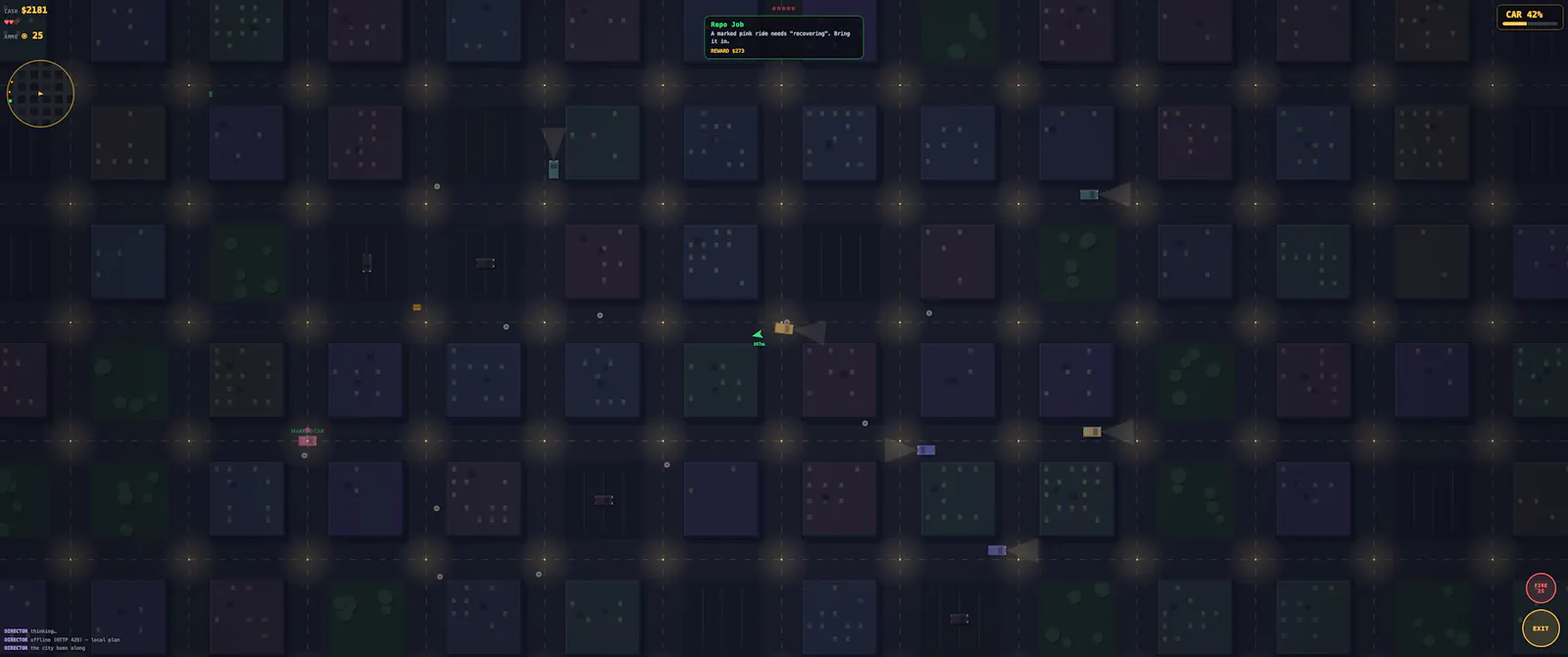 Blocktown Game - AI Controls the world screenshot 4