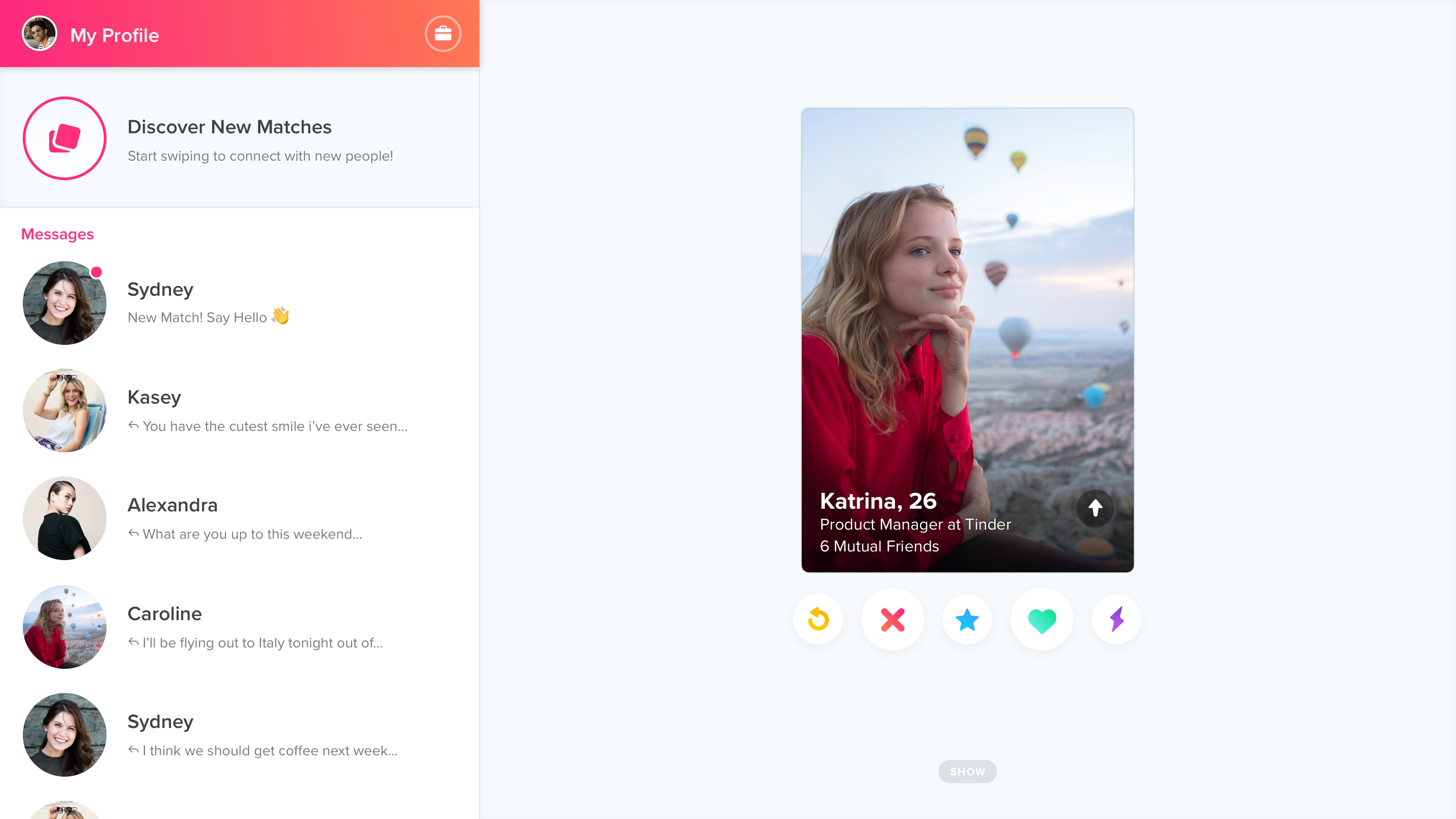 Tinder Online gallery image