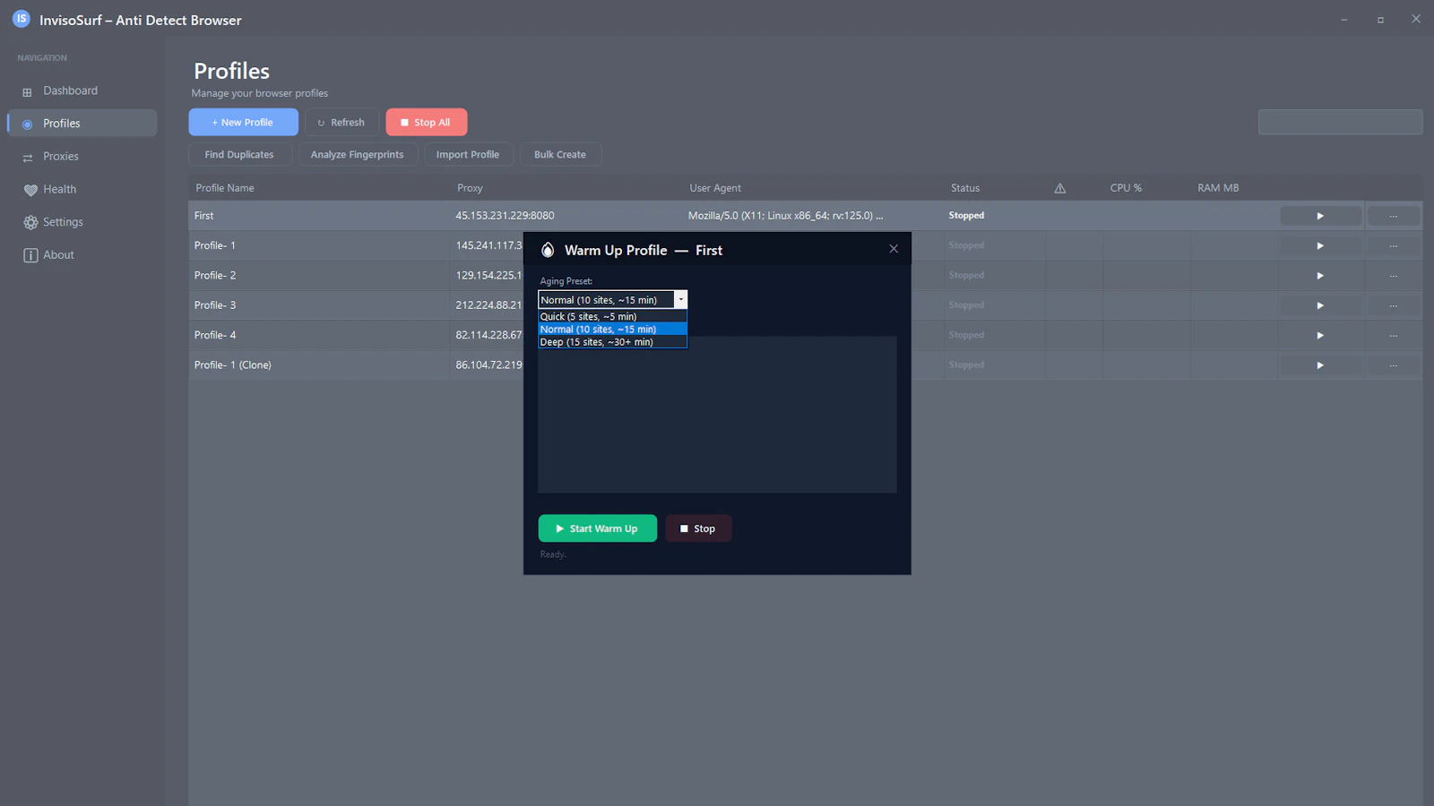 InvisoSurf screenshot 6