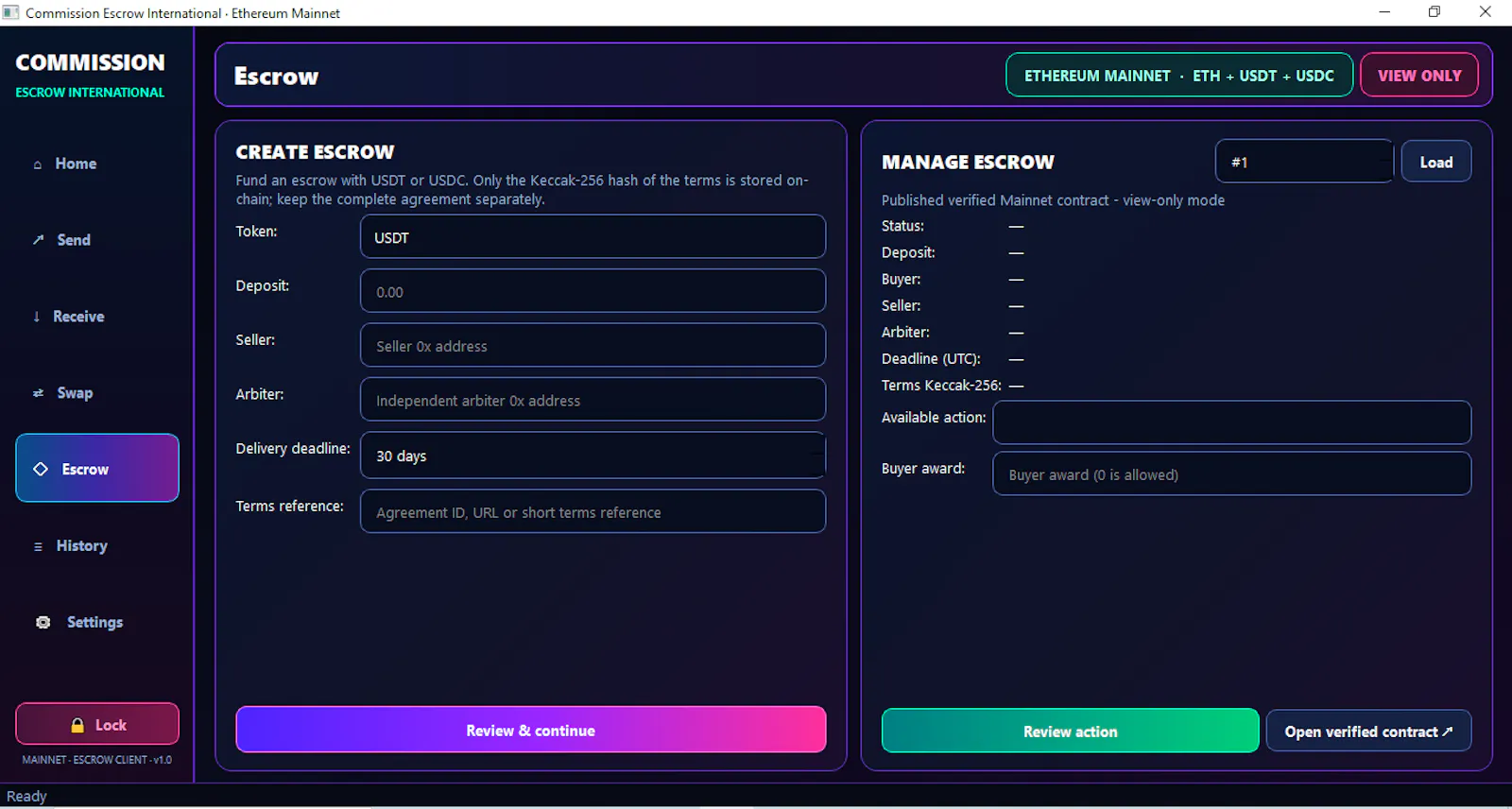 Commission Escrow International screenshot 1