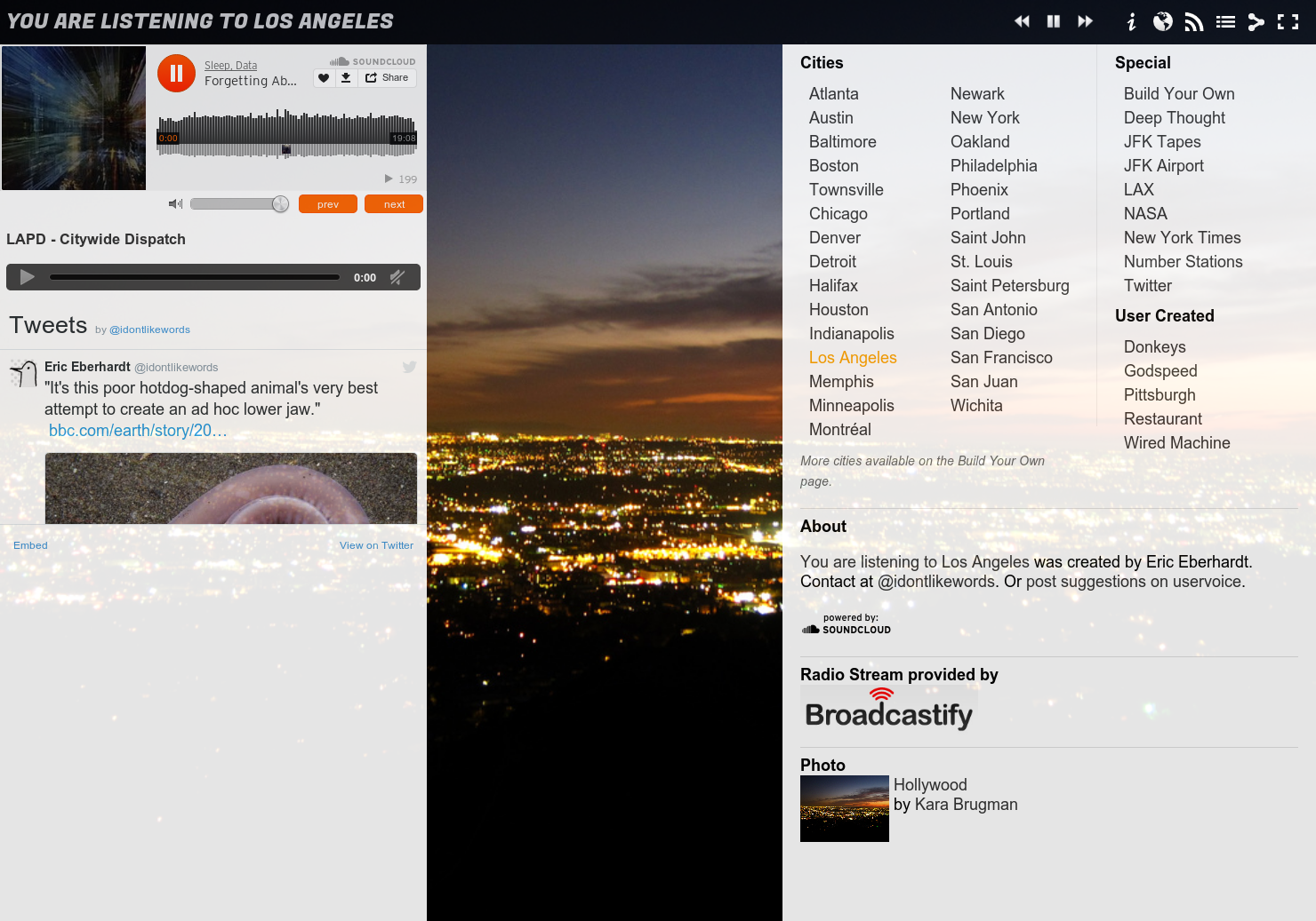 You Are Listening To