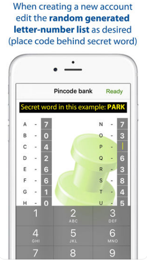 WordPIN - Safe pincode storage gallery image