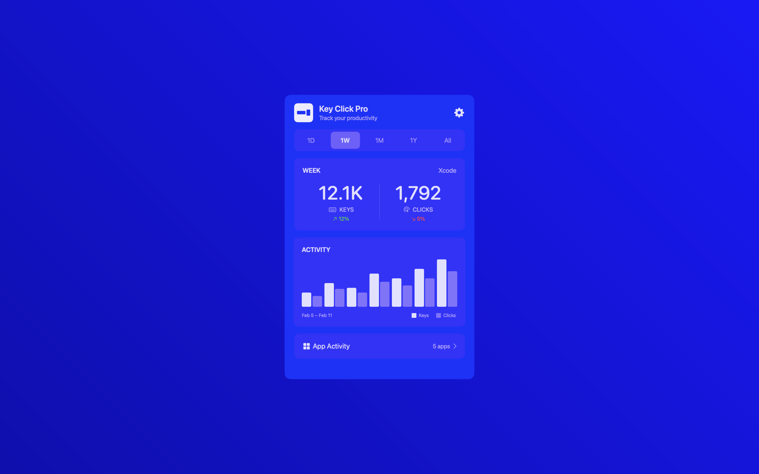 Key Click Pro - Screenshot 2 showing product features and functionality
