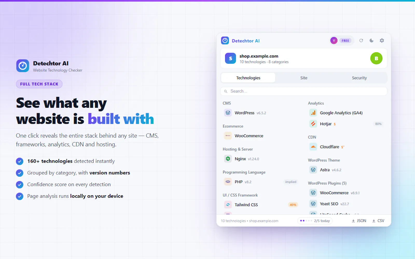Detechtor AI screenshot 1