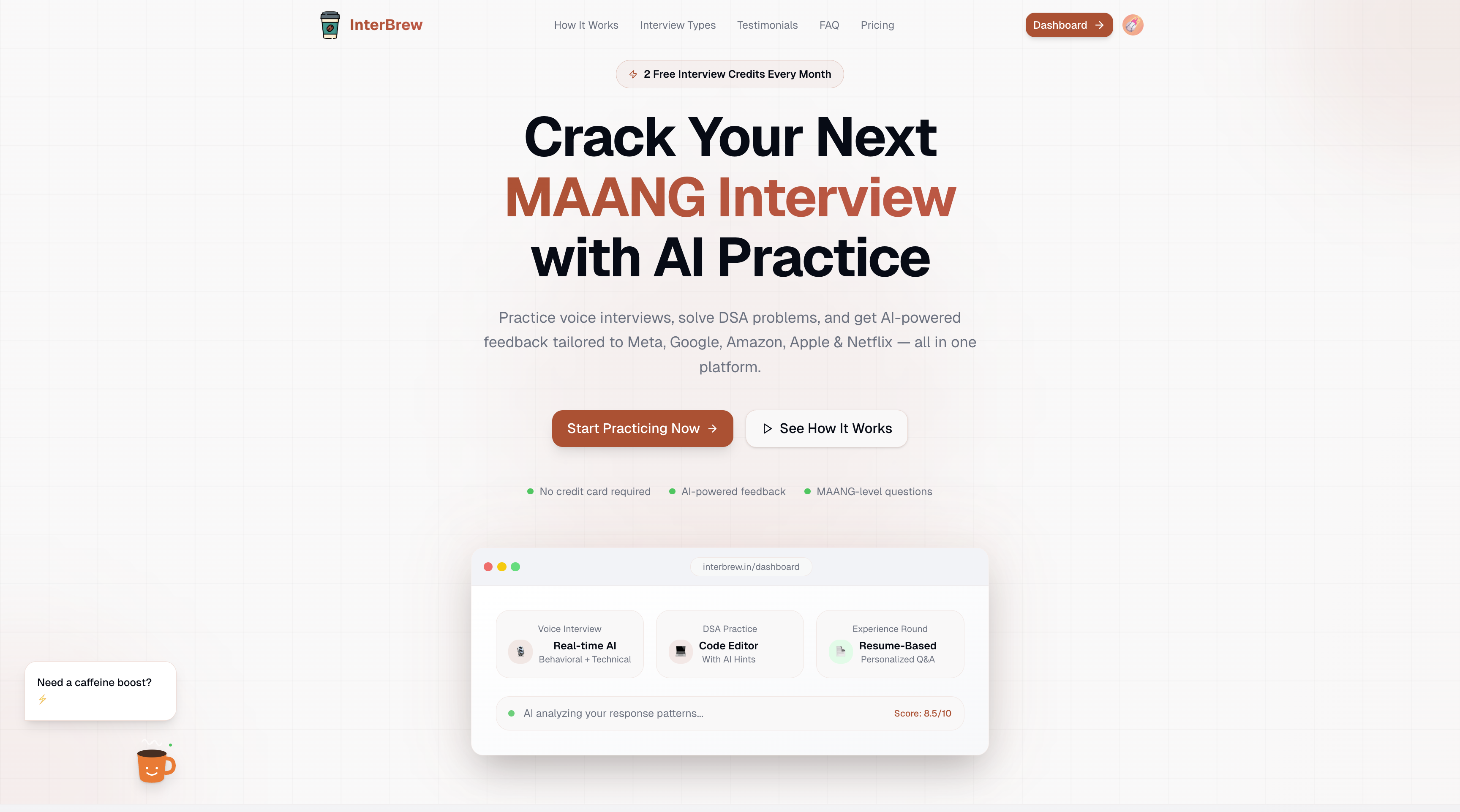 InterBrew - Main product screenshot demonstrating key features and user interface