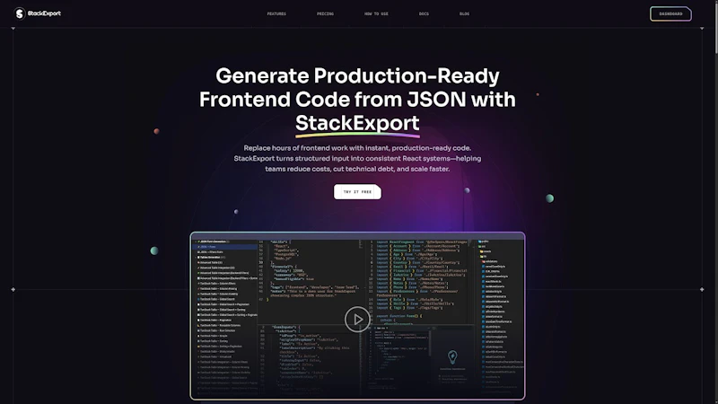 StackExport screenshot 1 (video preview)