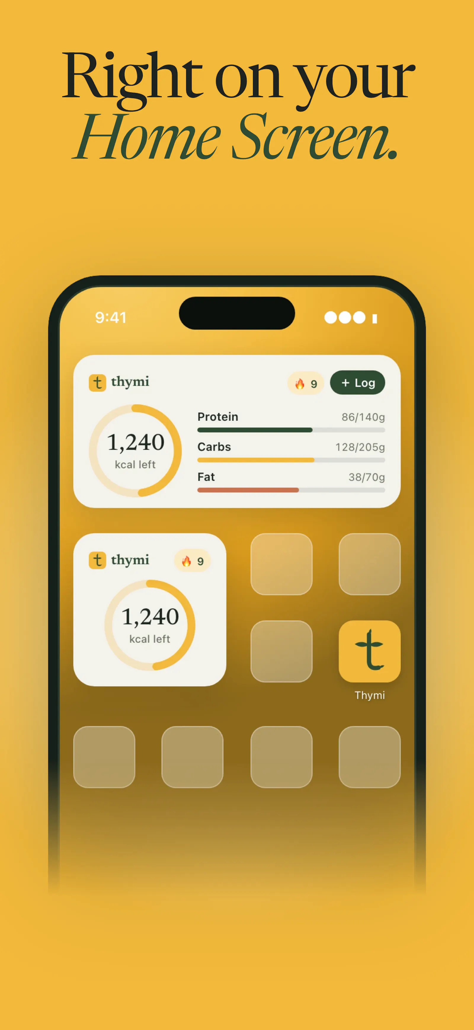 Thymi :AI Calorie tracker & Food planner screenshot 8