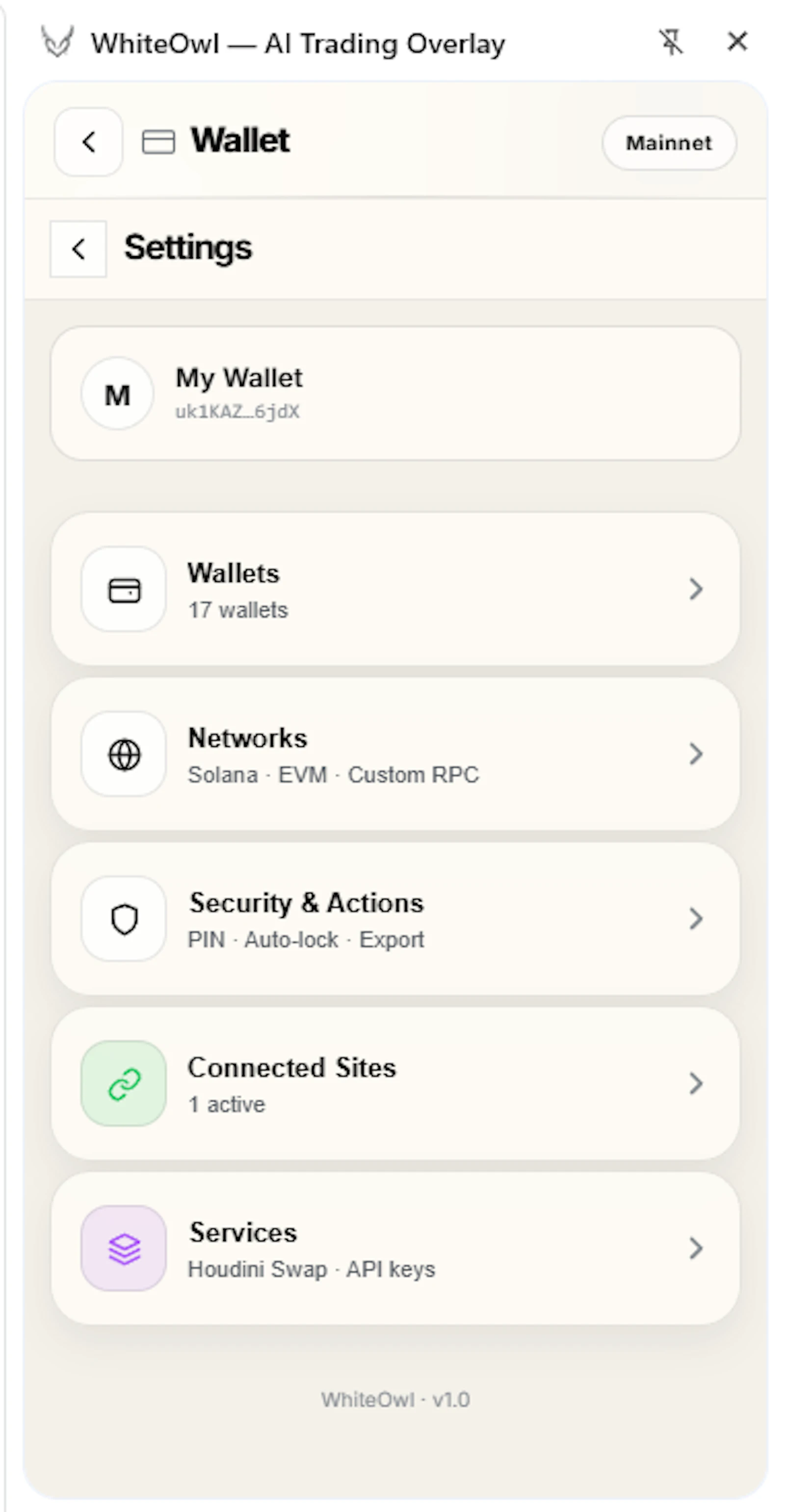 WhiteOwl screenshot 14