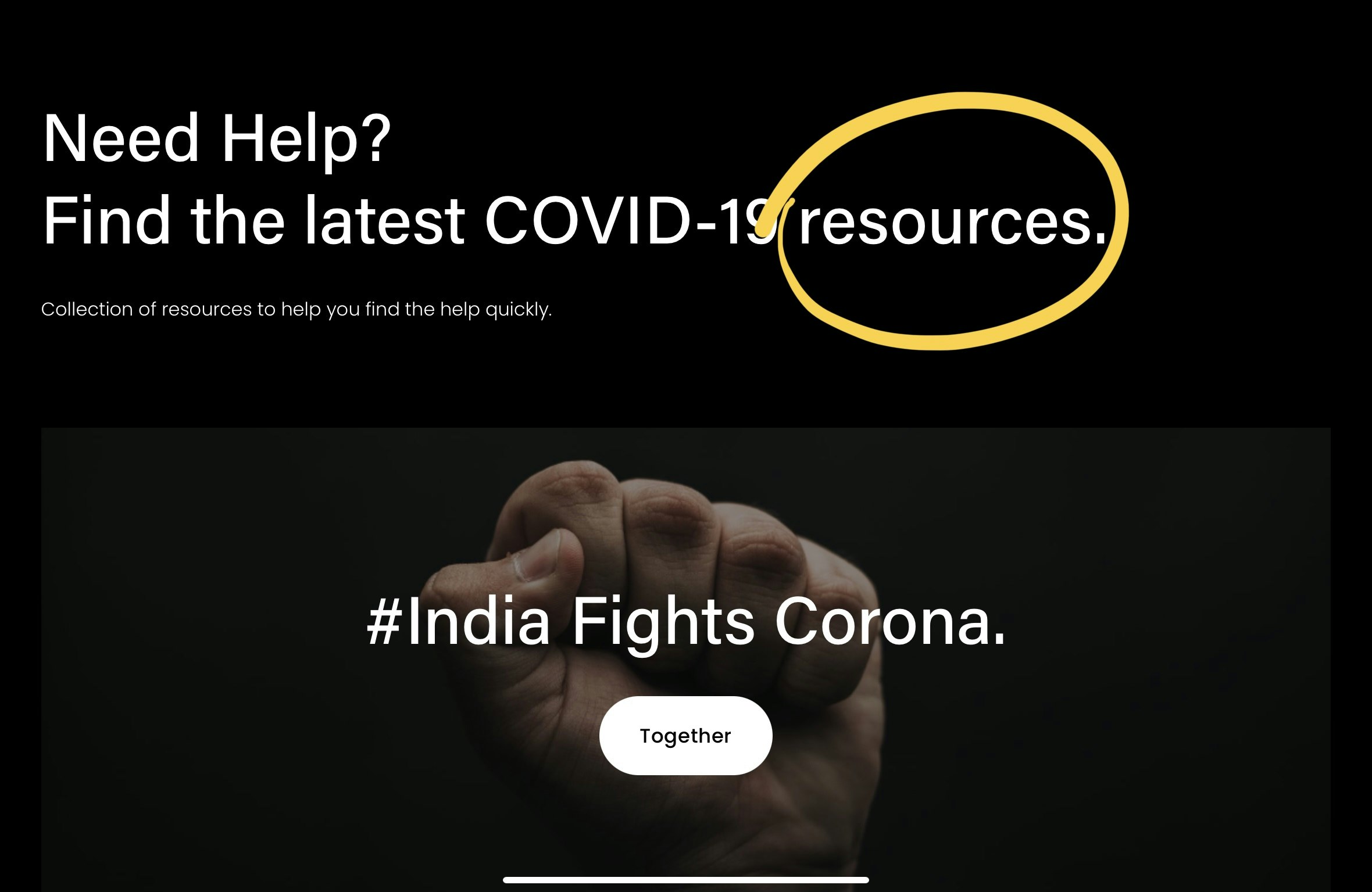 Covidhelp India gallery image