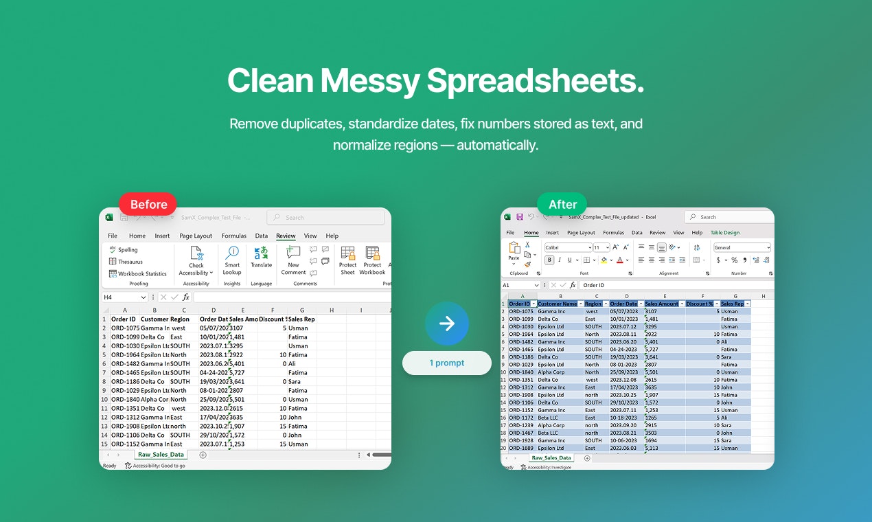 SAM-X - Screenshot 2 showing product features and functionality