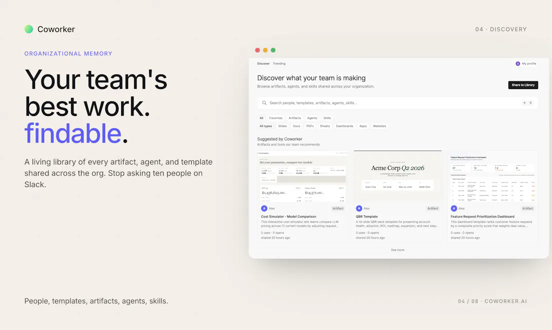 Coworker AI screenshot 5