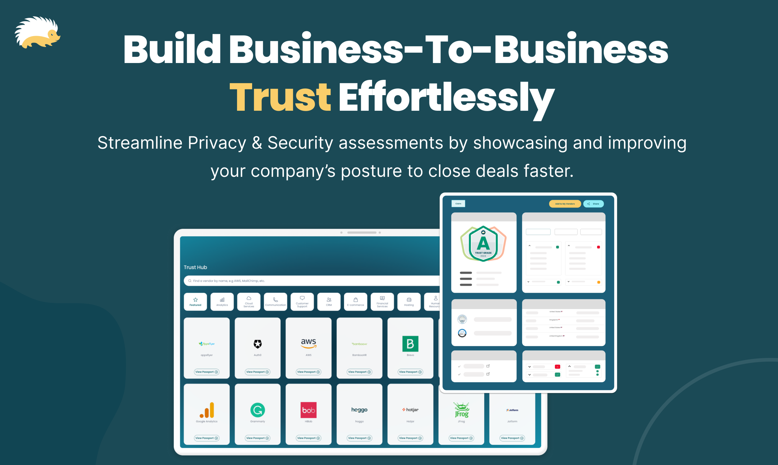 startuptile Trust Hub by hoggo-The New Standard For Business-to-Business (B2B) Trust