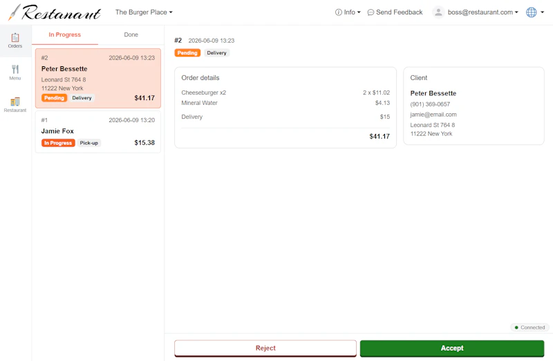 Restanaut screenshot 4