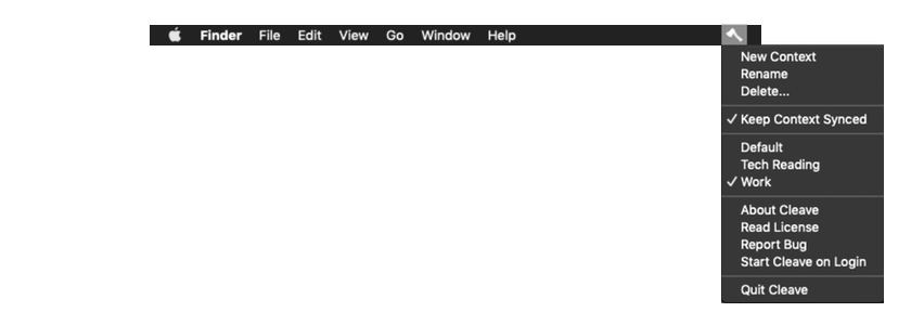 Cleave gallery image