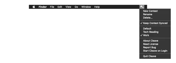 Cleave gallery image