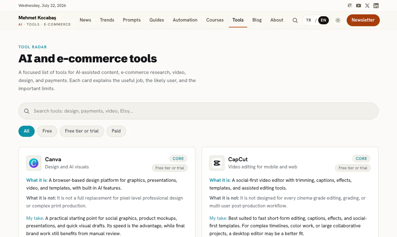 Mehmet Kocabaş: AI for Ecommerce Teams gallery image
