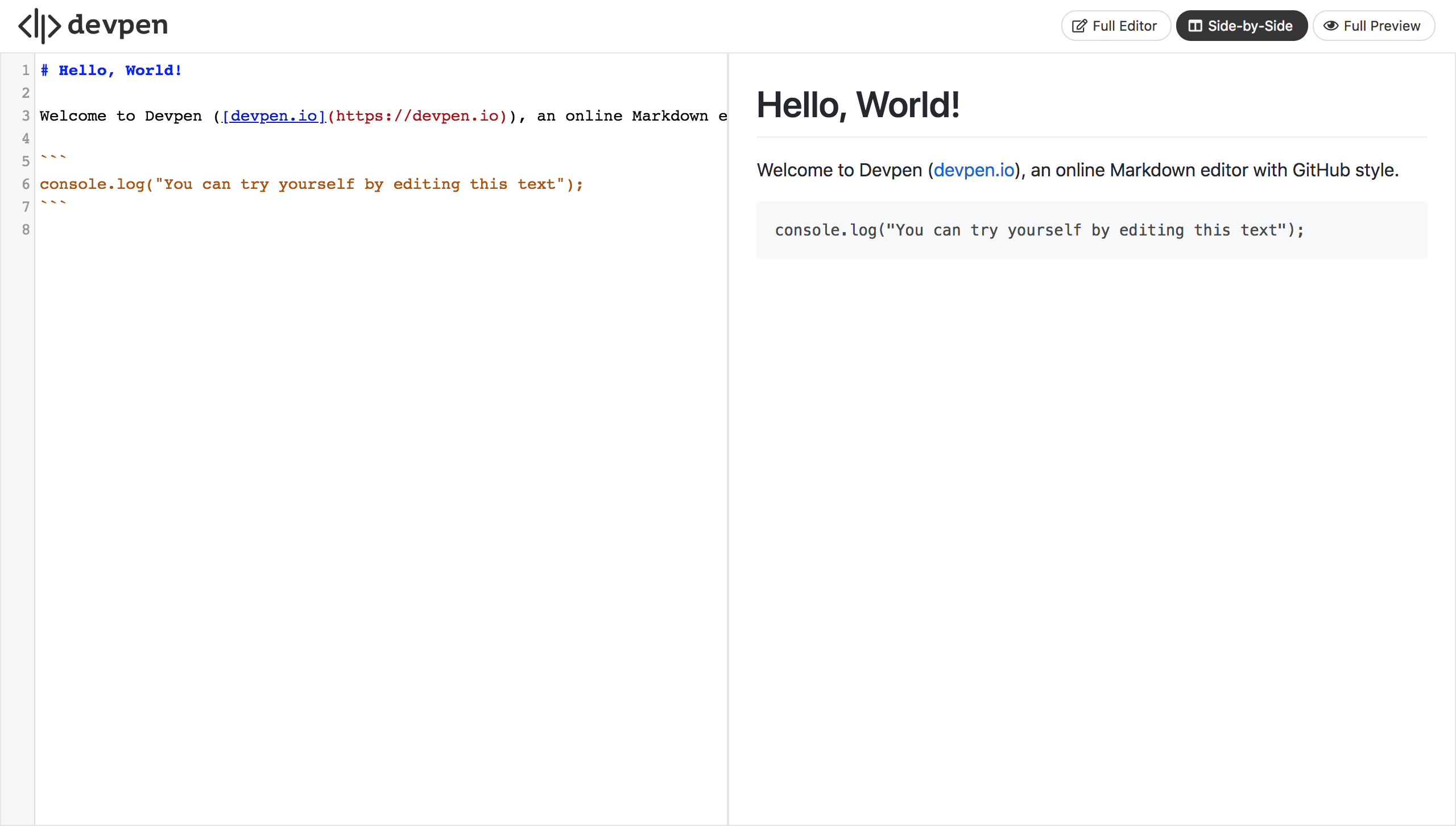 Devpen gallery image