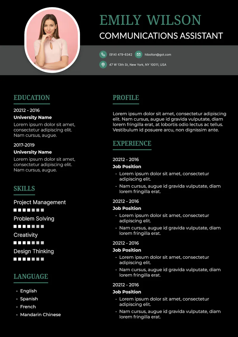 Jump Resume Builder screenshot 2