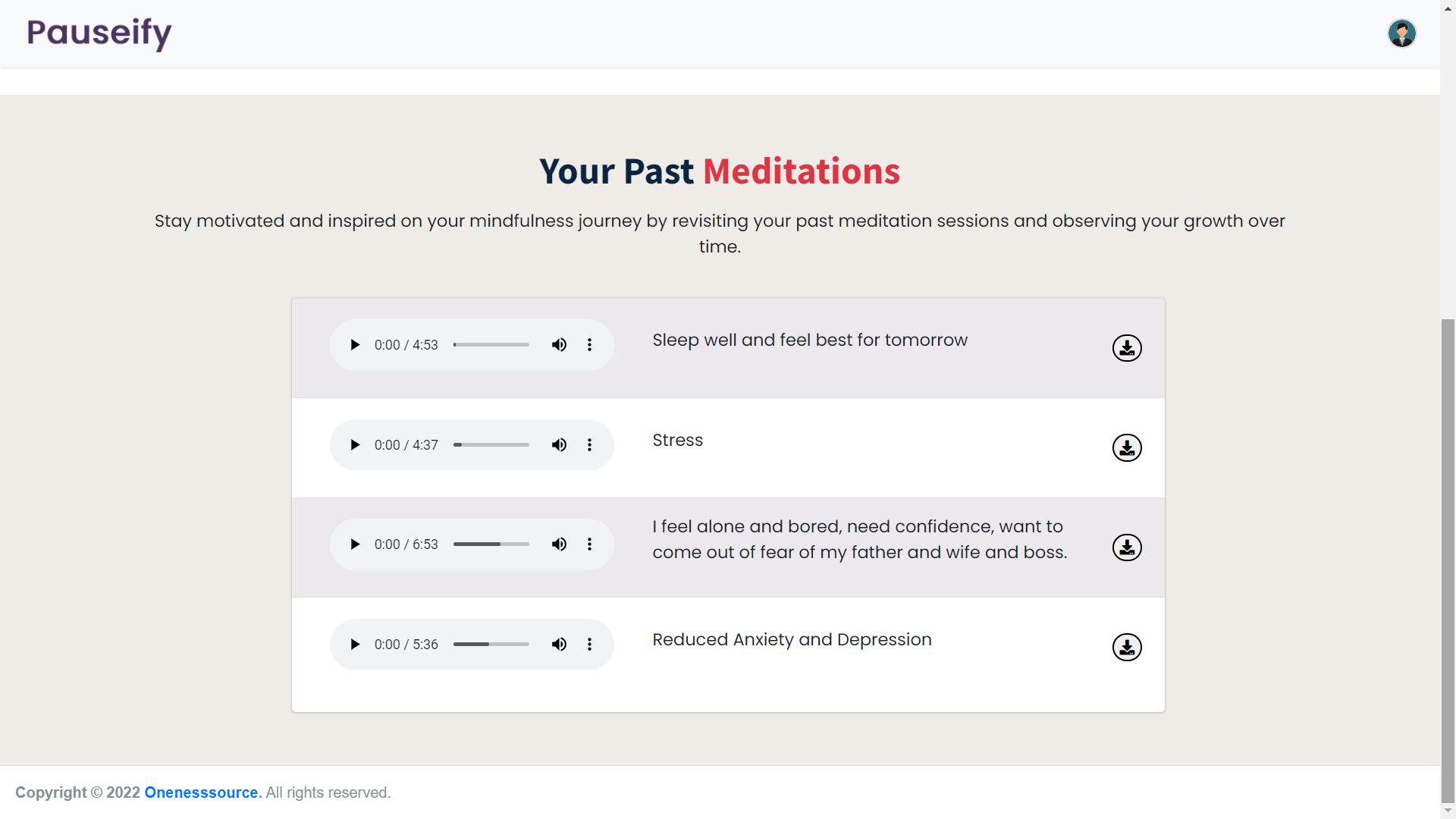 Dageify - Ücretsiz Kişiselleştirilmiş Meditasyon medya 3