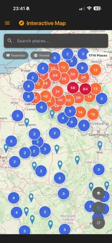 LostUrbexMapV2 - Main product screenshot demonstrating key features and user interface