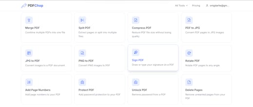 PDFChop gallery image