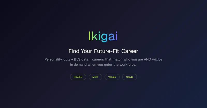 Ikigai Career Quiz screenshot 3