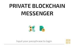 Tyslin Private Blockchain Messenger media 2