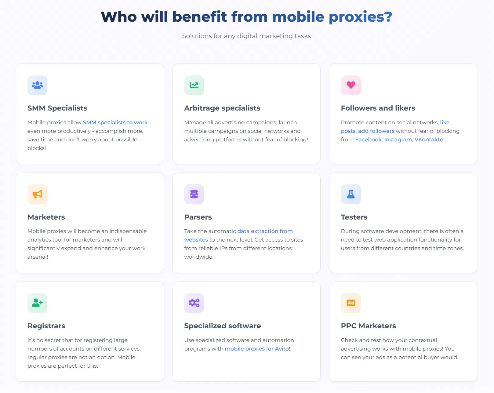 Mobile proxies gallery image