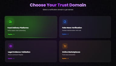PixelTrust Web App UI Design gallery image
