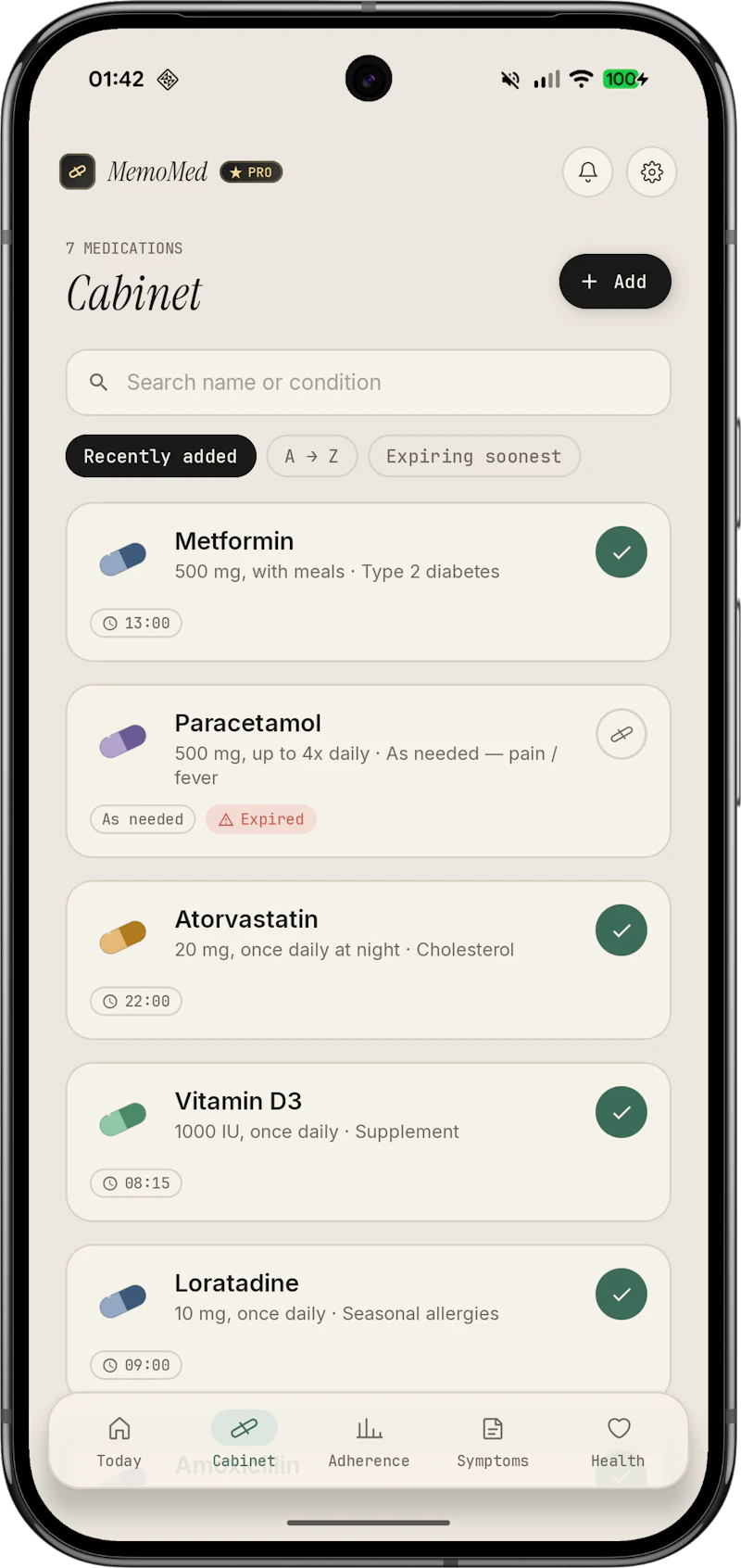 MemoMed 2.0 screenshot 6