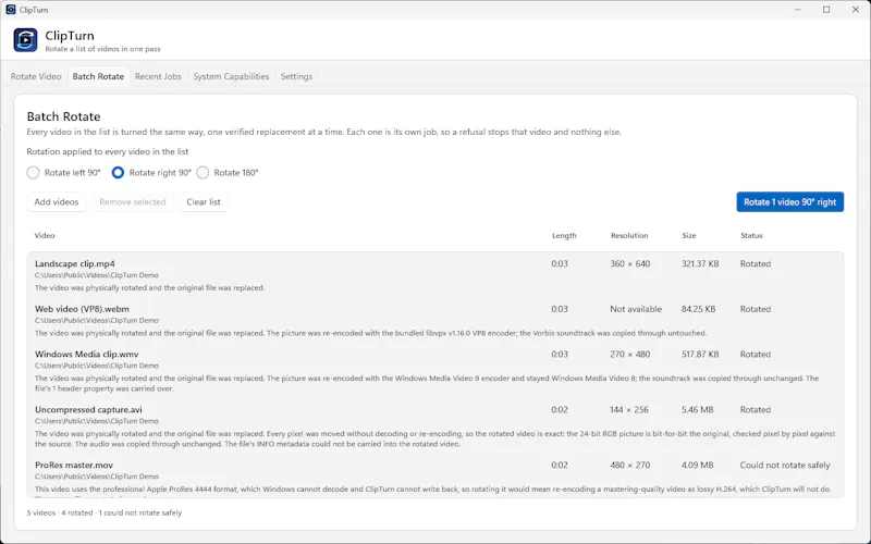 ClipTurn screenshot 4