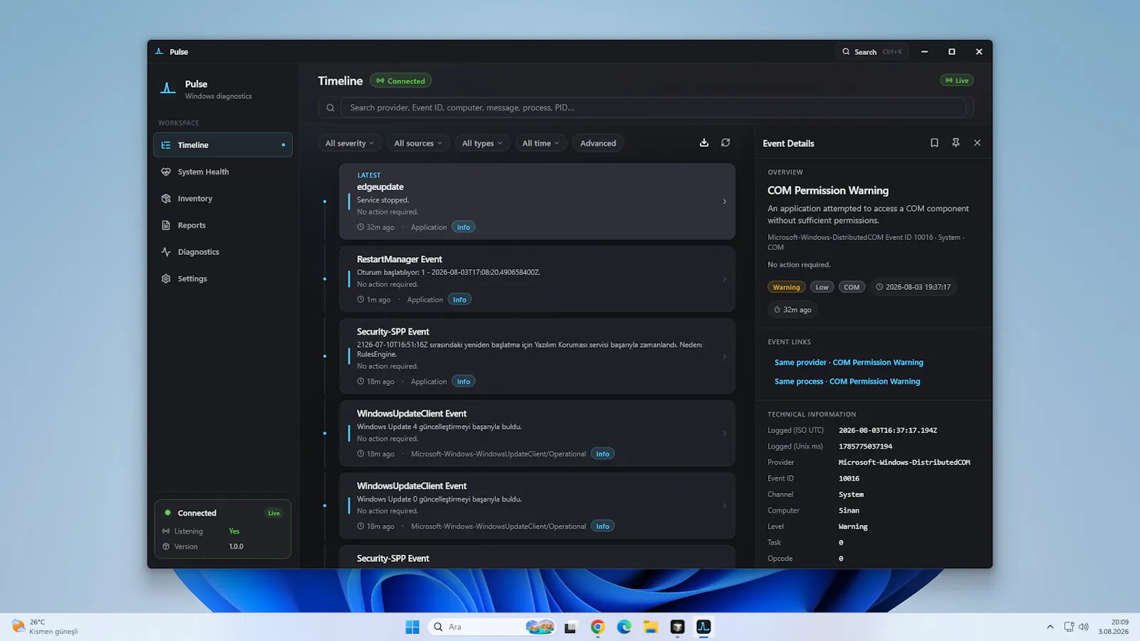Pulse screenshot 3