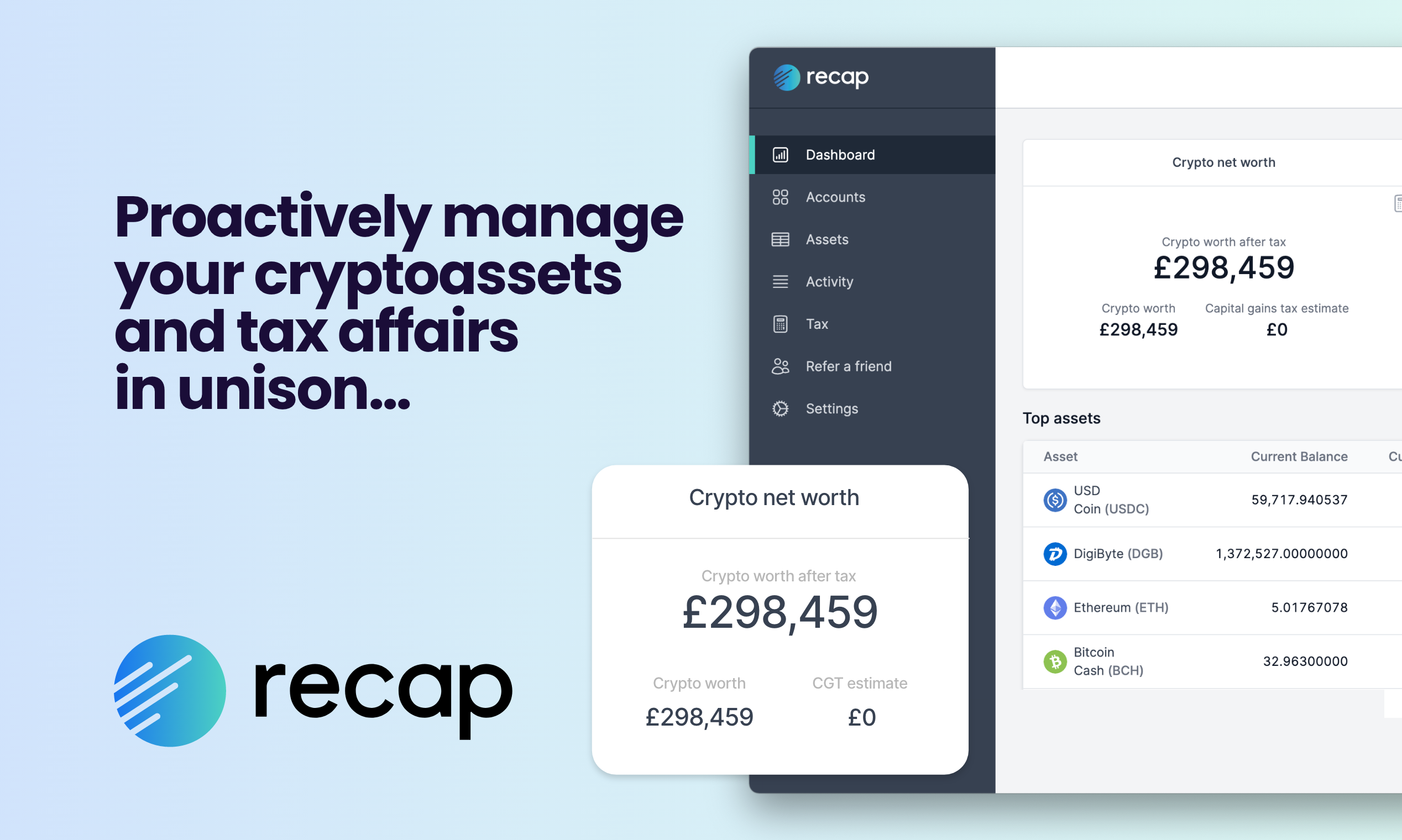Recap Dashboard media 2