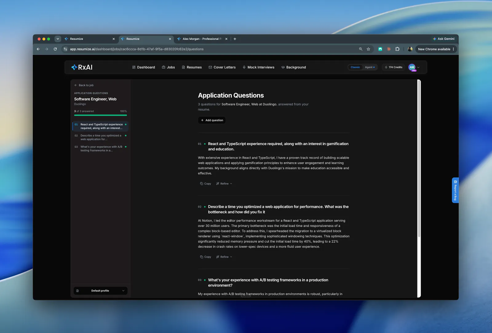 ResumizeAI screenshot 6