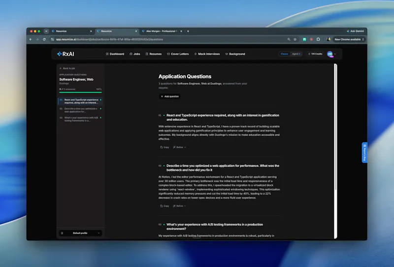 ResumizeAI screenshot 6