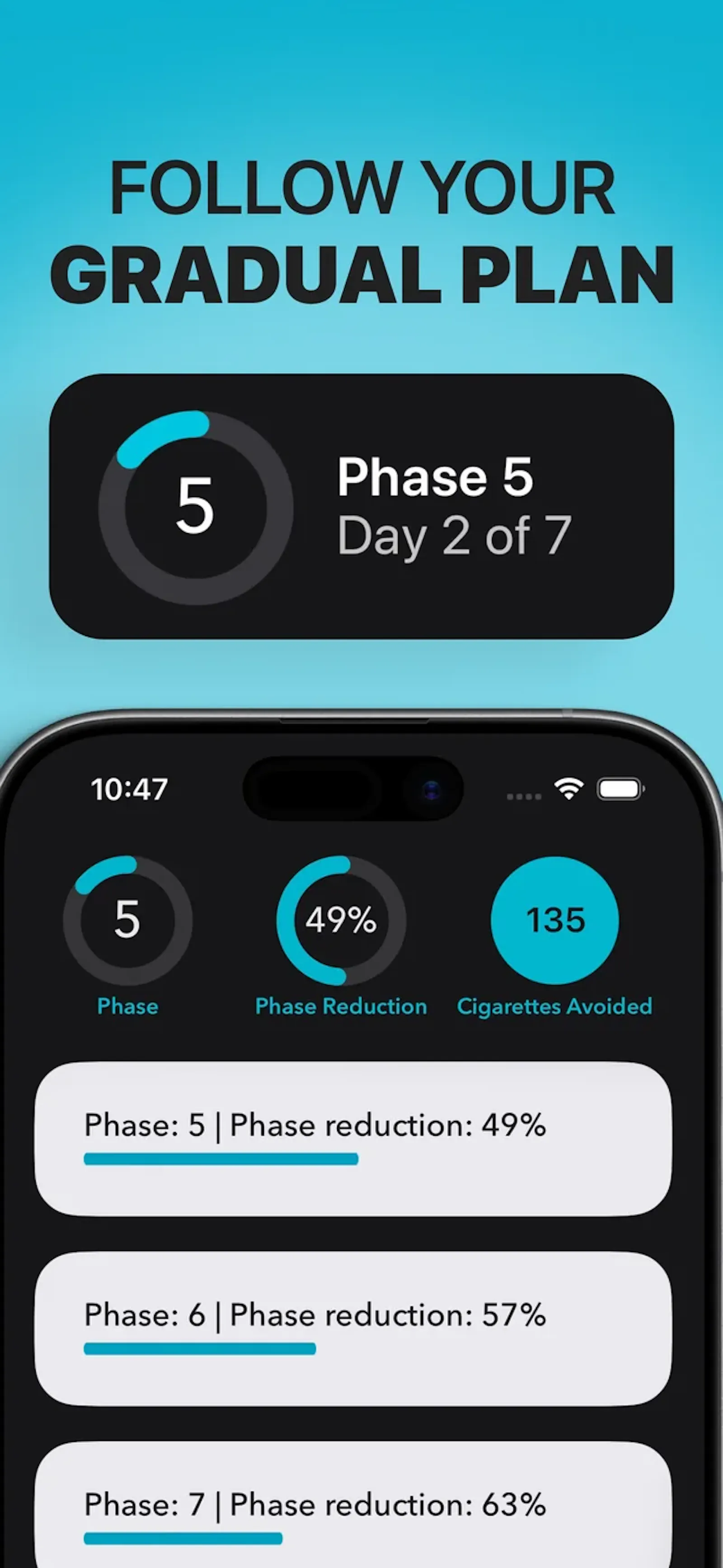 Alive: Quit Smoking Gradually screenshot 1